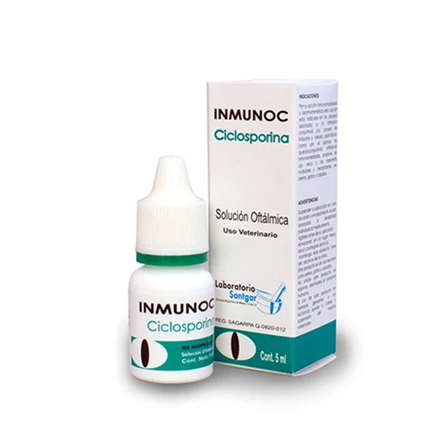 Inmunoc 5 Ml Solución Oftálmica - Santgar Inmunoc 5 Ml Solución Oftálmica - Santgar